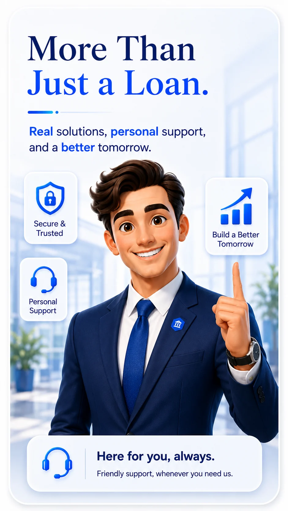 Loan with confidence